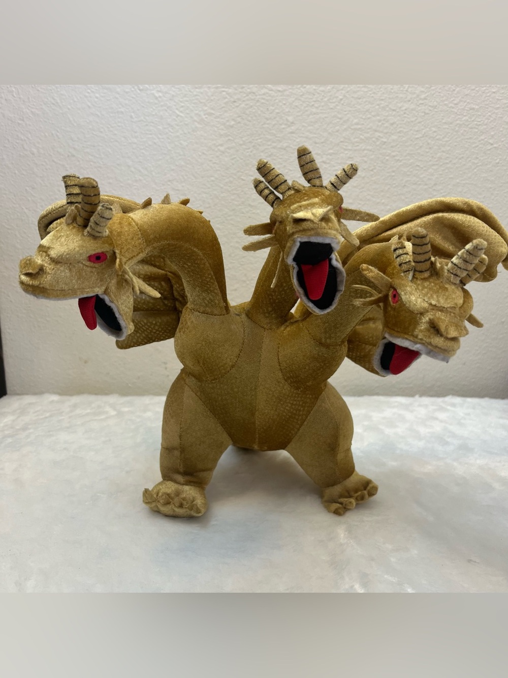 TOY VAULT King Ghidorah Godzilla Plush Three-Headed Dragon